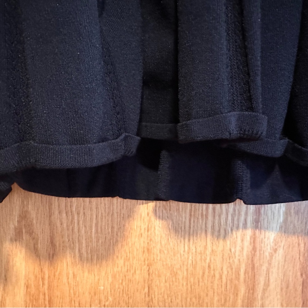 Boden black knit flare mini dress size 14 - Picture 4 of 6